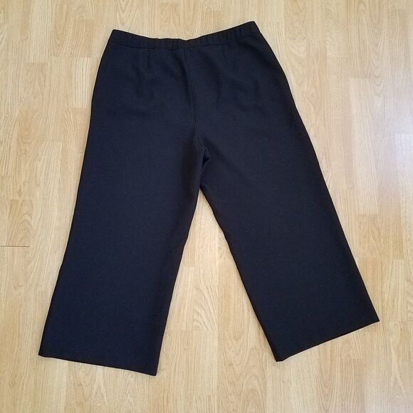 Emerson Rose Crepe Cropped Pants sz 14 - Picture 4 of 7